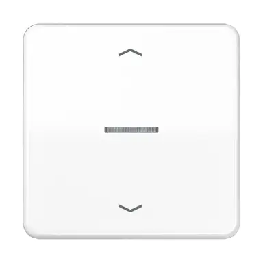 JUNG CD 101 KO5P WW schakelwip met controlevenster en pijlsymbolen voor HOME draadloze schakelaar CD500 alpine wit