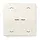 JUNG CD 102 KO5P schakelwip 2-voudig met controlevenster en pijlsymbolen voor HOME draadloze schakelaar CD500 creme