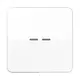 JUNG CD 102 KO5 WW schakelwip 2-voudig met controlevenster voor HOME draadloze schakelaar CD500 alpine wit