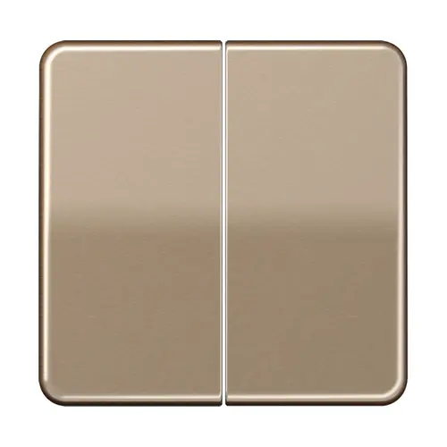 JUNG CD 1702 GB dimmerknop 2-voudig serietastdimmer CD500 goud brons