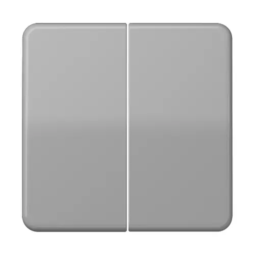 JUNG CD 1702 GR dimmerknop 2-voudig serietastdimmer CD500 grijs