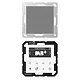 JUNG DAB A1 WW smart radio DAB+ set met 1 luidspreker A-range alpine wit