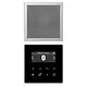 JUNG DAB AL1 BT smart radio DAB+ Bluetooth set met 1 luidspreker LS990 aluminium