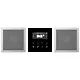 JUNG DAB AL2 smart radio DAB+ set met 2 luidsprekers LS990 aluminium