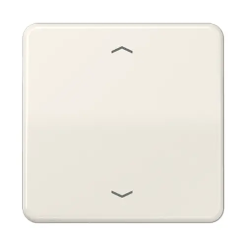 JUNG CD 1700 P knop met pijlsymbolen tbv elektronische jaloezieactor CD500 creme