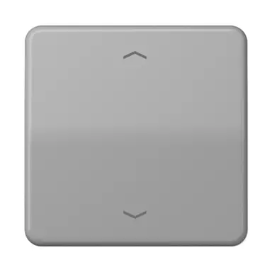 JUNG CD 1700 P GR knop met pijlsymbolen tbv elektronische jaloezieactor CD500 grijs