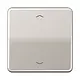 JUNG CD 1700 P PT knop met pijlsymbolen tbv elektronische jaloezieactor CD500 platina