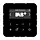 JUNG DAB CD SW smart radio DAB+ zonder luidspreker CD500 zwart