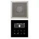 JUNG DAB ES1 BT smart radio DAB+ Bluetooth set met 1 luidspreker LS990 edelstaal