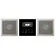 JUNG DAB ES2 smart radio DAB+ set met 2 luidsprekers LS990 edelstaal