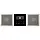 JUNG DAB ES2 BT smart radio DAB+ Bluetooth set met 2 luidsprekers LS990 edelstaal