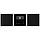 JUNG DAB LS2 BT SW smart radio DAB+ Bluetooth set met 2 luidsprekers LS990 zwart