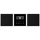 JUNG DAB LS2 BT SW smart radio DAB+ Bluetooth set met 2 luidsprekers LS990 zwart glans