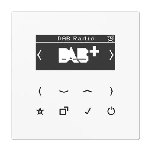JUNG DAB LS WW smart radio DAB+ zonder luidspreker LS990 alpine wit