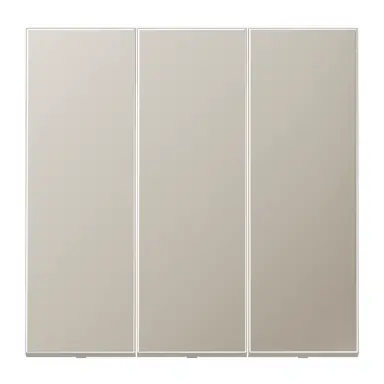 JUNG ES 993 schakelwip drievoudig LS990 edelstaal