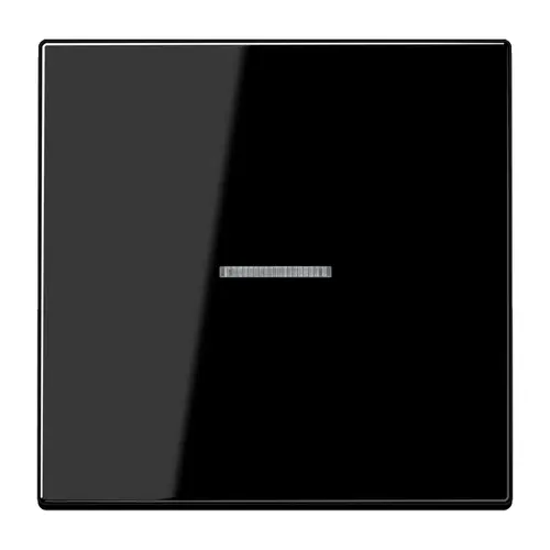 JUNG LS 101 KO5 SW schakelwip met controlevenster voor HOME draadloze schakelaar LS990 zwart