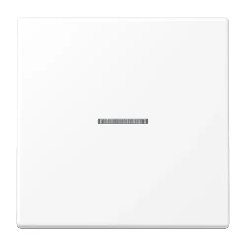 JUNG LS 101 KO5 WWM schakelwip met controlevenster voor HOME draadloze schakelaar LS990 sneeuwwit mat