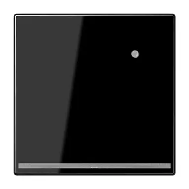 JUNG LS 1539-O SW LNW LED-orientatieverlichting met geïntegreerde lichtsensor LS990 zwart glans