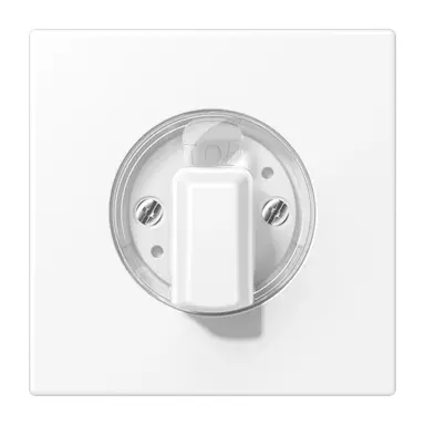 JUNG LS 1941 WWM draaiknop tbv jaloezie of draaischakelaar LS990 sneeuwwit mat