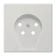 JUNG LS 961 TF LG centraalplaat telefoon 4-polig LS990 lichtgrijs