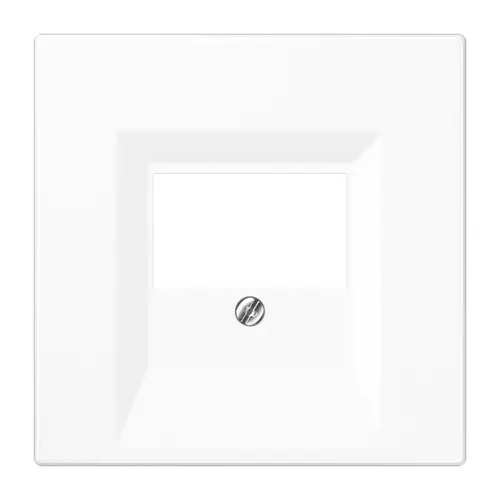 JUNG LS 969 T WWM centraalplaat multimedia LS990 sneeuwwit mat