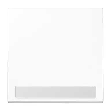 JUNG LS 990 NA WWM schakelwip met tekstvenster LS990 sneeuwwit mat