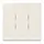 JUNG LS 993 BF schakelwip drievoudig LS990 creme