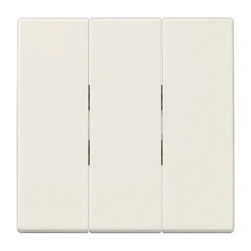 JUNG LS 993 BF schakelwip drievoudig LS990 creme