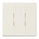 JUNG LS 993 BF schakelwip drievoudig LS990 creme