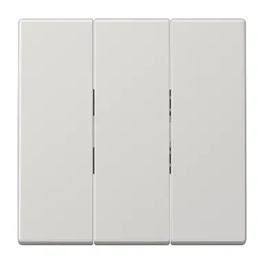 JUNG LS 993 BF LG schakelwip drievoudig LS990 lichtgrijs