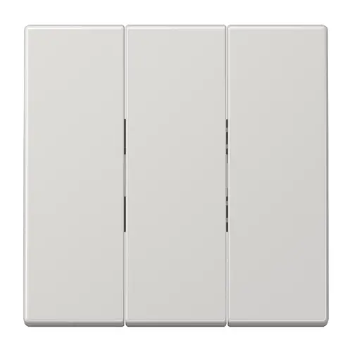 JUNG LS 993 BF LG schakelwip drievoudig LS990 lichtgrijs