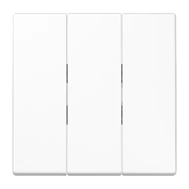 JUNG LS 993 BF WWM schakelwip drievoudig LS990 sneeuwwit mat