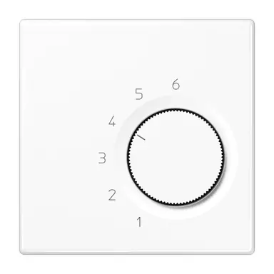 JUNG TRLS236WWM kamerthermostaat wissel 230V LS990 sneeuwwit mat