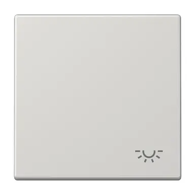 JUNG LS 990 L LG schakelwip met lichtsymbool LS990 lichtgrijs