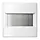 JUNG LS 17180 WU WWM bewegingsmelder opzetstuk standaard IP44 LS990 sneeuwwit mat