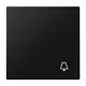 JUNG LS 990 K SWM schakelwip met belsymbool LS990 grafietzwart mat
