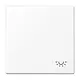 JUNG LS 990 L WWM schakelwip met lichtsymbool LS990 sneeuwwit mat