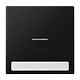 JUNG LS 990 NAKO5 SWM schakelwip met controlevenster en tekstvenster LS990 grafietzwart mat