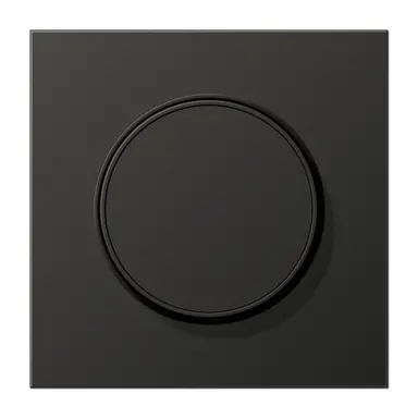 JUNG AL 1740 AN dimmerknop draaidimmer LS990 antraciet gelakt aluminium