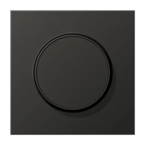 JUNG AL 1740 AN dimmerknop draaidimmer LS990 antraciet gelakt aluminium