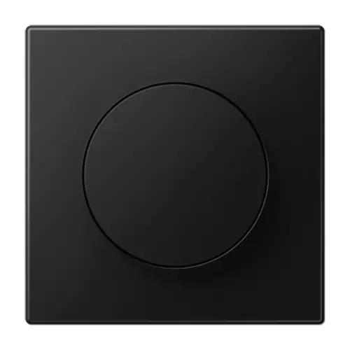 JUNG LS 1740 SWM dimmerknop draaidimmer LS990 grafietzwart mat