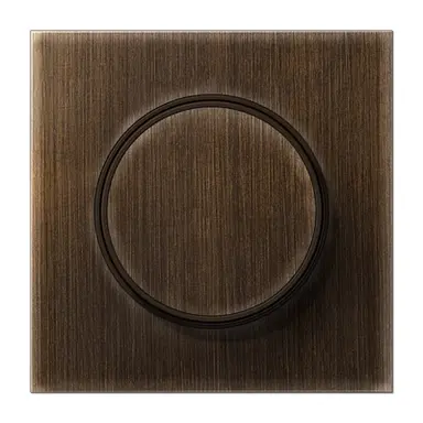 JUNG ME 1740 AT dimmerknop draaidimmer LS990 messing antiek