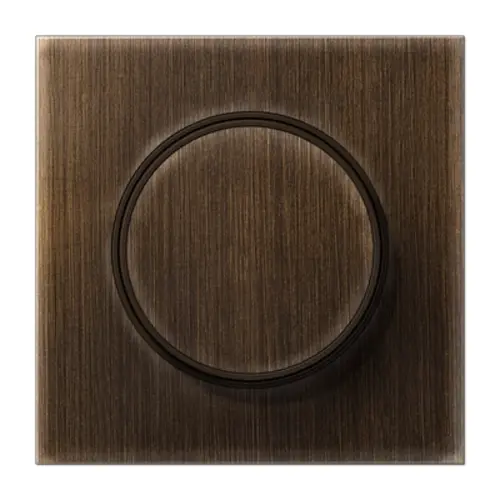 JUNG ME 1740 AT dimmerknop draaidimmer LS990 messing antiek