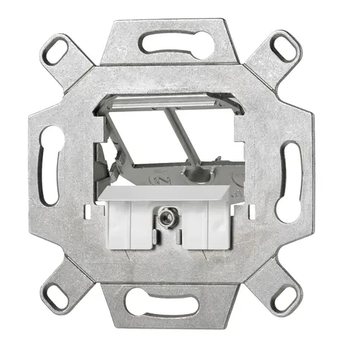 JUNG UMA-MA2-KS2 montageadapter 2-voudig voor rechte of schuine uitgang universeelmodules