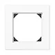 JUNG A 5581 HBF WW afdekraam 1-voudig 28mm opbouwhoogte A-range alpine wit
