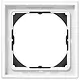 JUNG LS 981 HBF WW afdekraam 1-voudig 28mm opbouwhoogte LS990 alpine wit