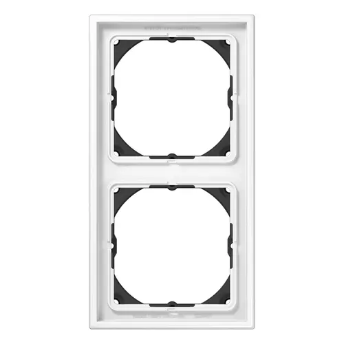 JUNG LS 982 HBF WW afdekraam 2-voudig 28mm opbouwhoogte LS990 alpine wit