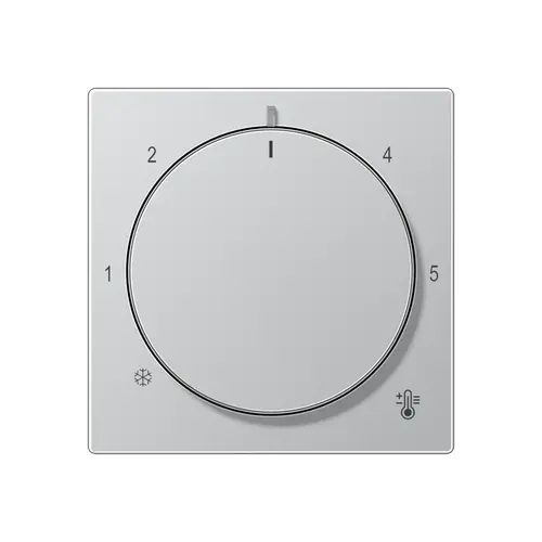 JUNG A 1749 BF AL knop voor ruimtethermostaat A-range aluminium