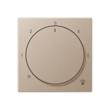 JUNG A 1749 BF CH knop voor ruimtethermostaat A-range champagne