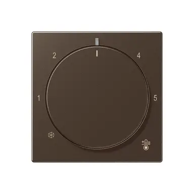 JUNG A 1749 BF MO knop voor ruimtethermostaat A-range mokka